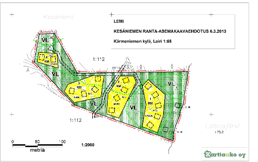 Ehdotus Kaavakartta