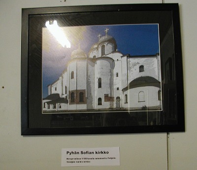 Pyhän Sofian kirkko Novgorodissa on 1100-luvulta ja Pohjois-Venäjän vanhin.
